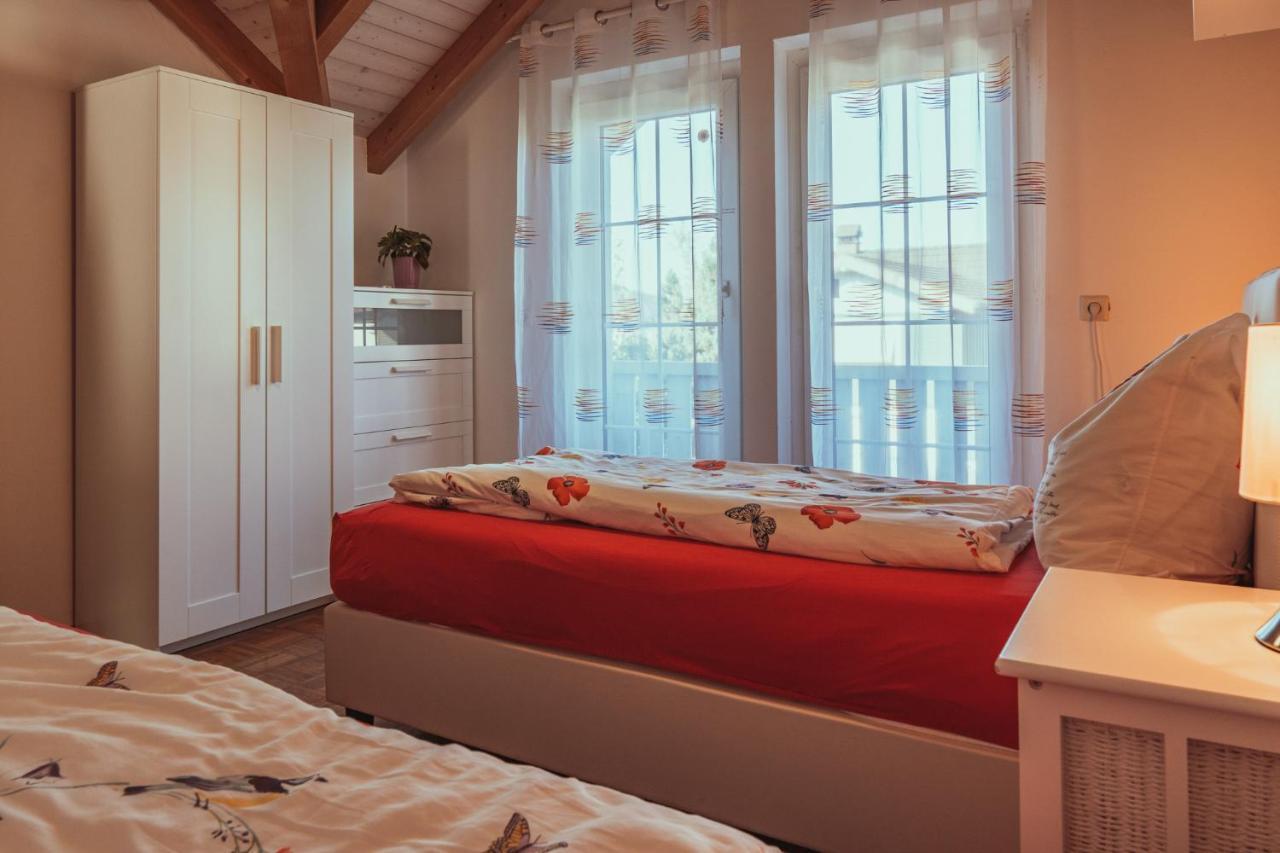 Armonia Altach, 2-6 P, 2 Schlafzimmer, Kueche, Parkplatz, Balkon, Wifi, Garten, Stellplatz Fuer Ski Exterior foto