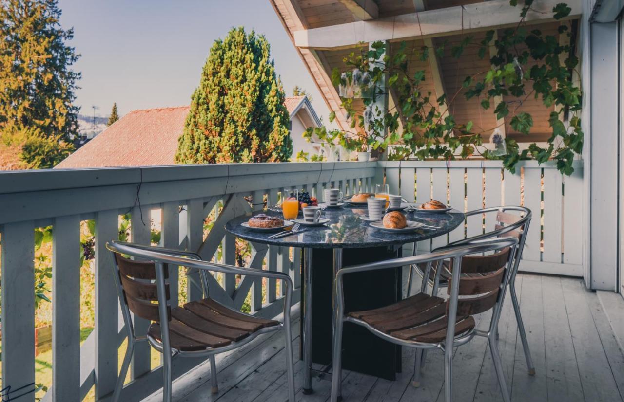 Armonia Altach, 2-6 P, 2 Schlafzimmer, Kueche, Parkplatz, Balkon, Wifi, Garten, Stellplatz Fuer Ski Exterior foto
